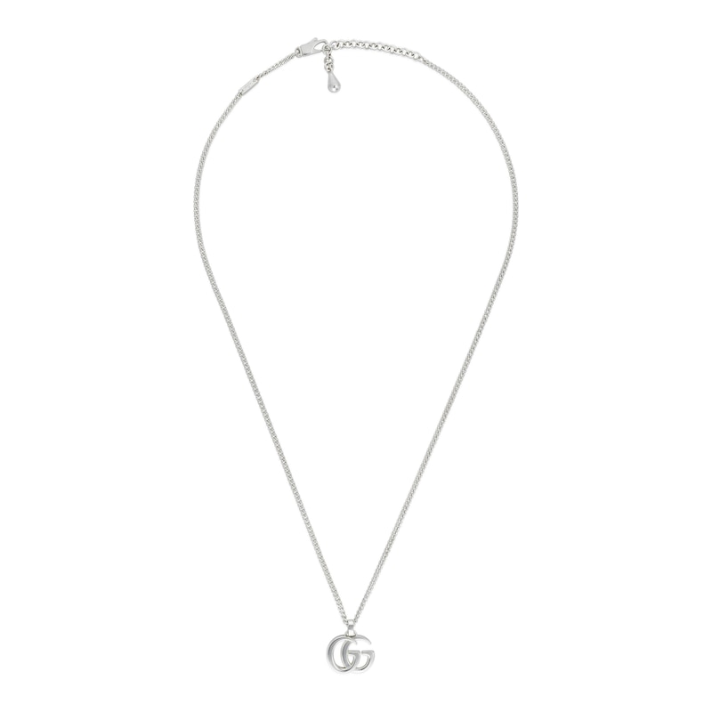 Main Image 2 of Gucci GG Marmont Sterling Silver Pendant Necklace