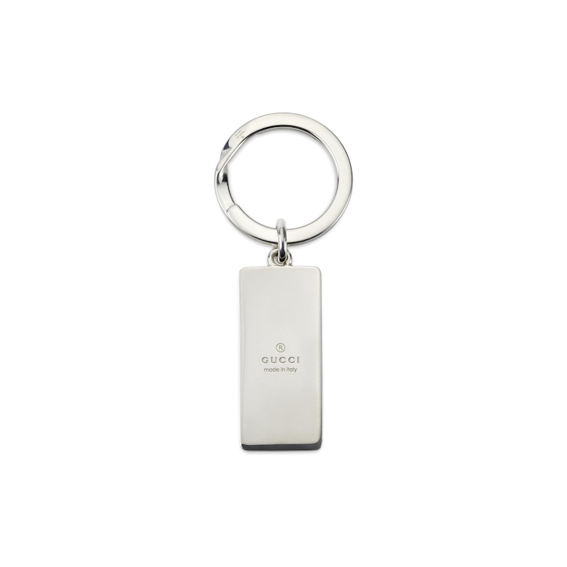 Main Image 2 of Gucci Trademark Sterling Silver Keyring