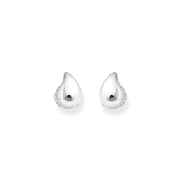 Thomas Sabo Sterling Silver Small Organic Stud Earrings