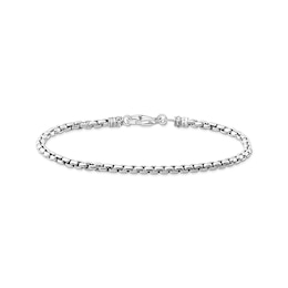 Thomas Sabo Venezia Blackened Sterling Silver 7.5&quot; Bracelet