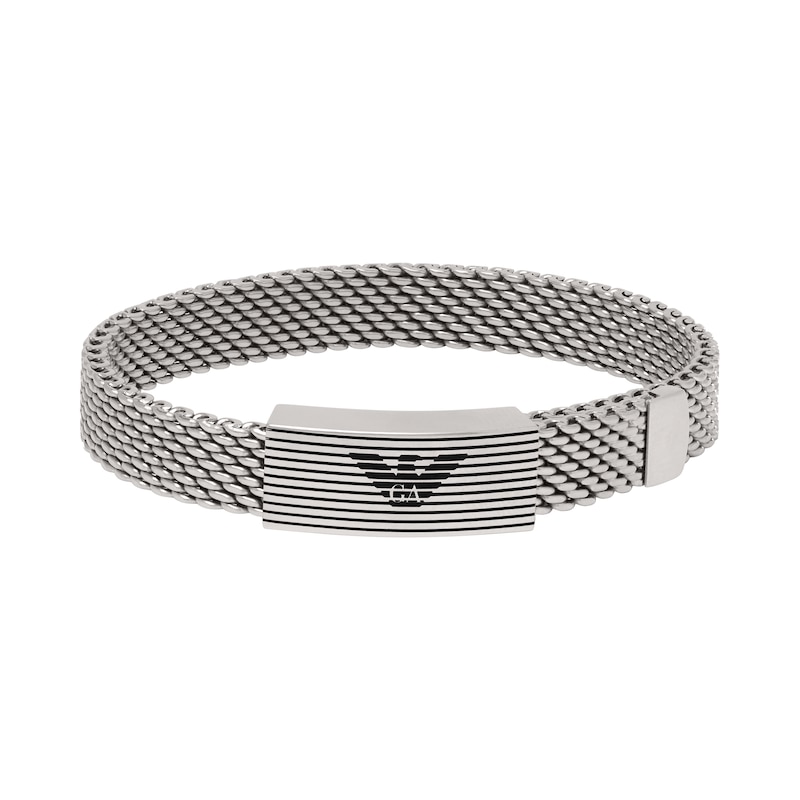 Main Image 1 of Emporio Armani Men's Stainless Steel Mesh Bracelet