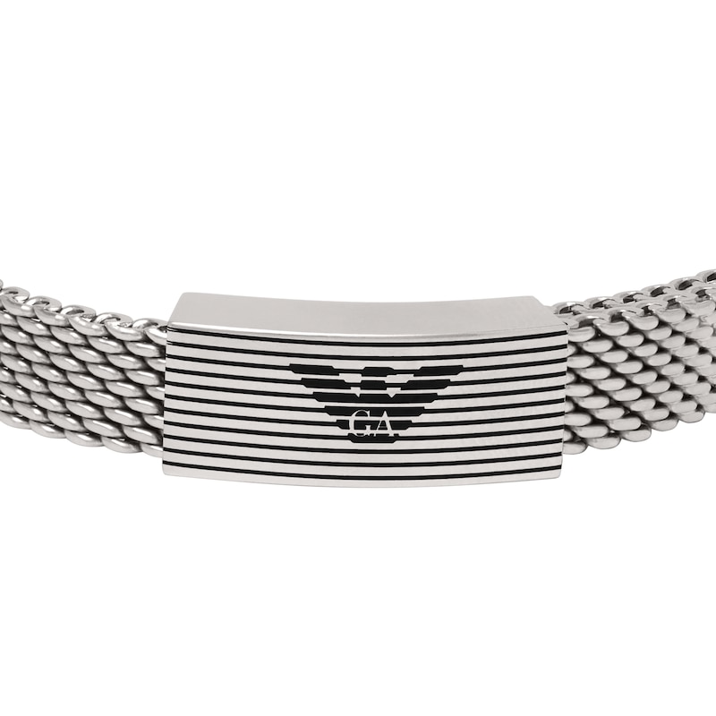 Main Image 2 of Emporio Armani Men's Stainless Steel Mesh Bracelet