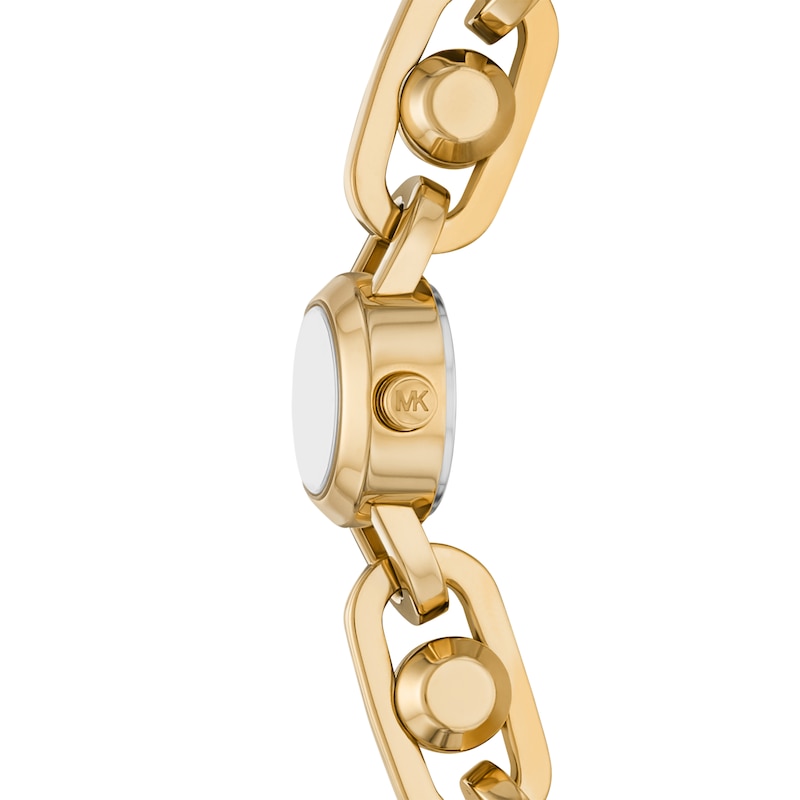 Main Image 2 of Michael Kors Ladies' MK Astor Link Gold Tone Stainless Steel Watch