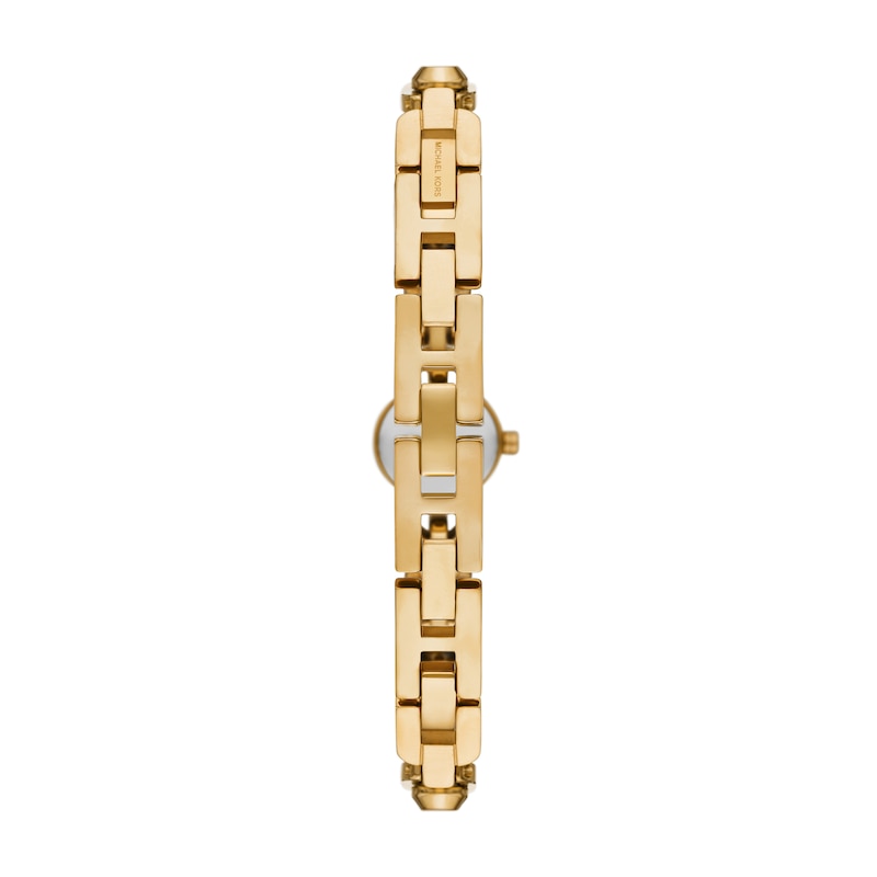 Main Image 3 of Michael Kors Ladies' MK Astor Link Gold Tone Stainless Steel Watch