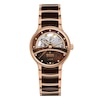 Thumbnail Image 1 of Rado Centrix Automatic Diamond Open Heart Dial Brown Ceramic Bracelet Watch