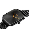 Thumbnail Image 2 of Rado True Square Thinline Black High Tech Ceramic Bracelet Watch