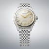 Thumbnail Image 4 of Seiko Presage Classic Series Delicate Cream Silk Dial & Stainless Steel Watch