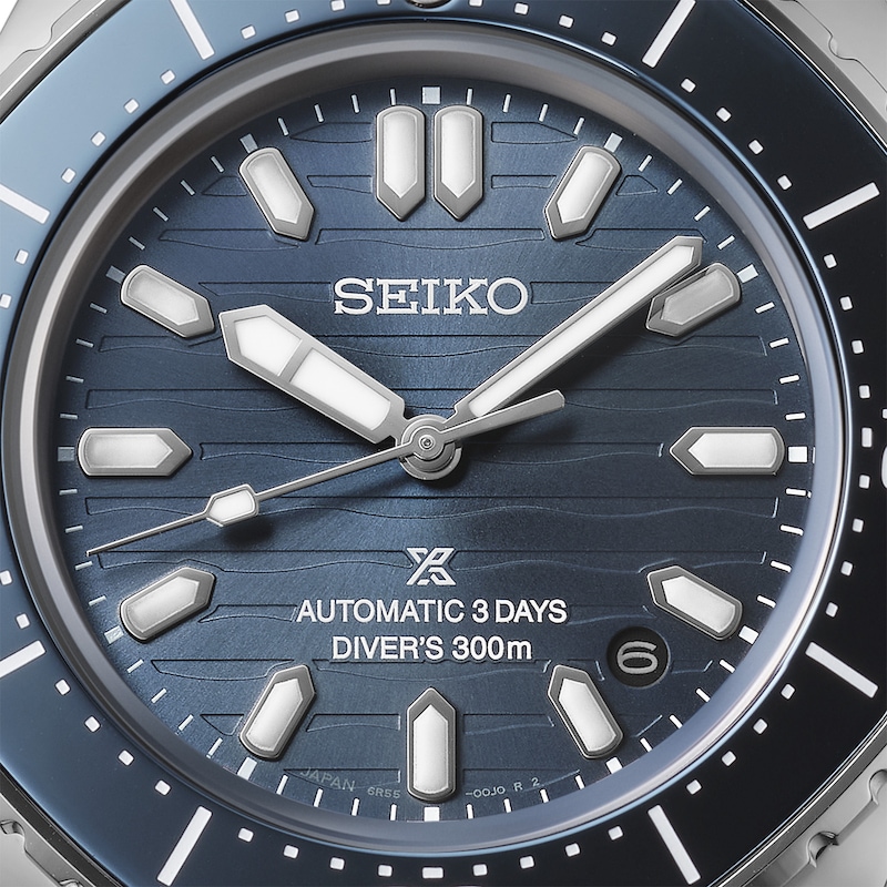 Main Image 3 of Seiko Prospex Diver Scuba Mechanical Polygonal Cobalt Dial & Stainless Steel Watch