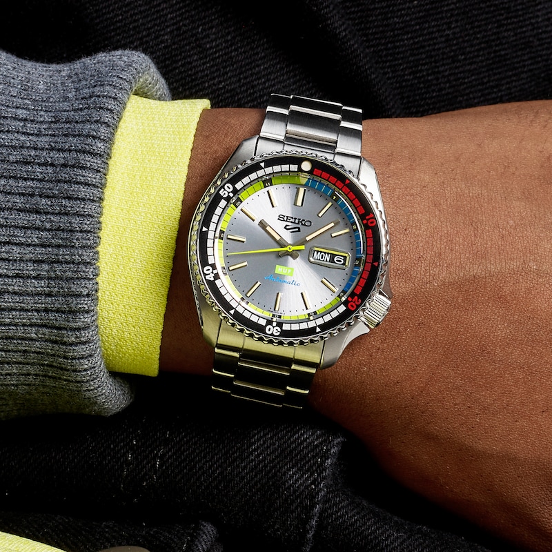 Main Image 6 of Seiko 5 Sports x HUF Limited Edition Collaboration II Bracelet Watch