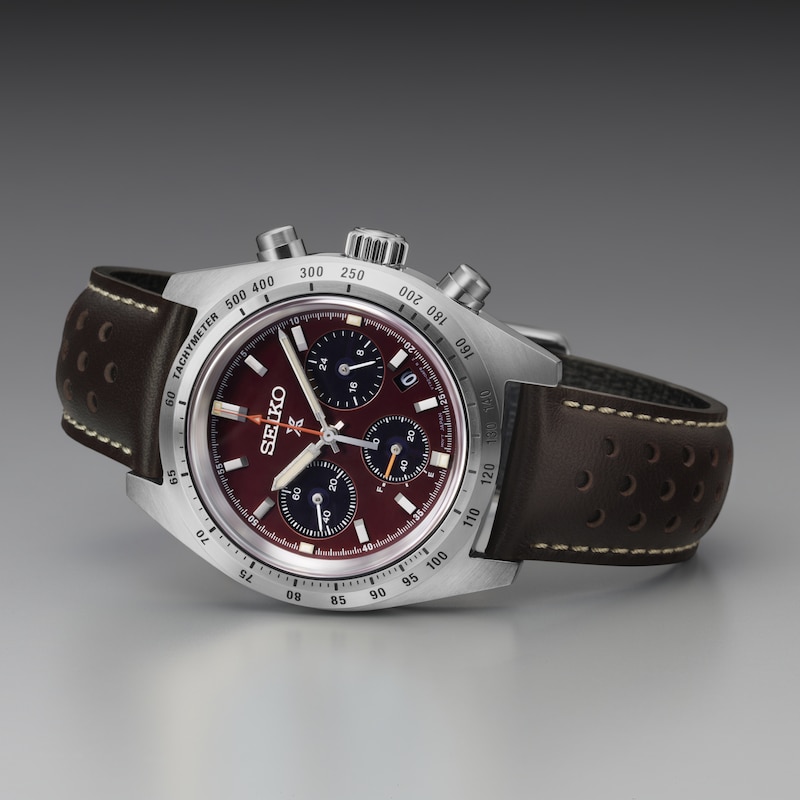 Main Image 3 of Seiko Prospex Speedtimer Factory Red Dial & Stainless Steel Limited Edition Watch