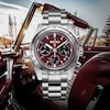 Thumbnail Image 7 of Seiko Prospex Speedtimer Factory Red Dial & Stainless Steel Limited Edition Watch