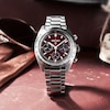 Thumbnail Image 8 of Seiko Prospex Speedtimer Factory Red Dial & Stainless Steel Limited Edition Watch