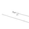 Thumbnail Image 3 of BLOOM Capri 14ct White Gold 0.40ct Lab Grown Diamond Pear & Round Toi Et Moi Necklace