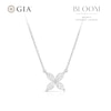 Thumbnail Image 1 of BLOOM Paris 14ct White Gold 0.48ct Lab Grown Diamond Marquise Necklace