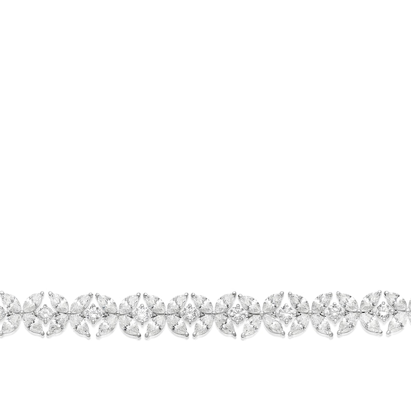 Main Image 2 of BLOOM Paris Platinum 10.50ct Lab Grown Diamond Marquise Bracelet