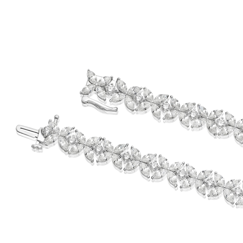 Main Image 3 of BLOOM Paris Platinum 10.50ct Lab Grown Diamond Marquise Bracelet