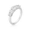 Thumbnail Image 2 of BLOOM The Tennis Collection Platinum 1.50ct Lab Grown Diamond Oval 5 Stone Ring