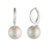 Thumbnail Image 1 of Lauren Ralph Lauren Silver Tone 10mm Faux Pearl Drop Earrings