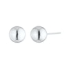 Thumbnail Image 1 of Lauren Ralph Lauren Silver Tone 6mm Ball Stud Earrings