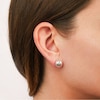 Thumbnail Image 2 of Lauren Ralph Lauren Silver Tone 6mm Ball Stud Earrings