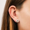 Thumbnail Image 2 of Lauren Ralph Lauren Silver Tone Knot Stud Earrings