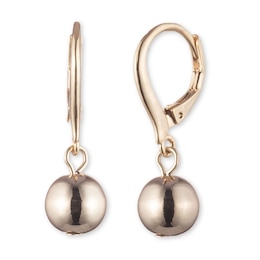 Lauren Ralph Lauren Gold Tone Ball Drop Earrings