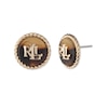 Thumbnail Image 1 of Lauren Ralph Lauren Gold Tone & Tortoise Logo Stud Earrings