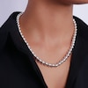 Thumbnail Image 2 of Lauren Ralph Lauren Silver Tone 17&quot; Bead Collar Necklace