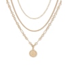 Thumbnail Image 1 of Lauren Ralph Lauren Gold Tone Multi Layered Crest Necklace