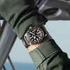 Thumbnail Image 3 of Tudor Pelagos FXD GMT 42mm Titanium & Green Fabric Strap Watch