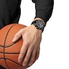 Thumbnail Image 6 of Tissot Supersport NBA Black Leather Strap Special Edition Watch