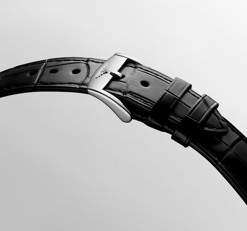 Main Image 3 of Longines Conquest Heritage Year Of The Snake Edition Black Leather Strap Watch