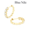 Thumbnail Image 1 of Blue Nile 14ct Yellow Gold 16mm 1ct Diamond Hoop Earrings