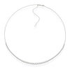 Thumbnail Image 2 of Blue Nile 14ct White Gold 3ct Diamond Tennis Necklace