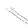 Thumbnail Image 3 of Blue Nile 14ct White Gold 18&quot; 2ct Diamond & Sapphire Tennis Necklace