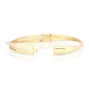 Thumbnail Image 3 of Blue Nile 14ct Yellow Gold 1ct Diamond Crossover Bangle