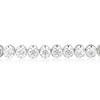 Thumbnail Image 2 of Blue Nile 14ct White Gold 7ct Diamond Tennis Bracelet