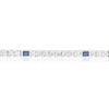 Thumbnail Image 2 of Blue Nile 14ct White Gold 2ct Diamond & Sapphire Tennis Bracelet