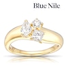 Thumbnail Image 1 of Blue Nile 14ct Yellow Gold 0.75ct Diamond Three Stone Ring