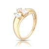 Thumbnail Image 2 of Blue Nile 14ct Yellow Gold 0.75ct Diamond Three Stone Ring