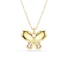 Thumbnail Image 2 of Swarovski Idyllia Gold Tone Multicoloured Crystal Pavé Butterfly Pendant Necklace