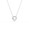 Thumbnail Image 4 of Swarovski x Ariana Grande Silver Tone & Crystal Heart Shaped Pendant