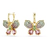 Thumbnail Image 1 of Swarovski Idyllia Gold Tone Multicoloured Crystal Pavé Butterfly Drop Earrings