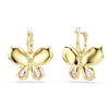 Thumbnail Image 3 of Swarovski Idyllia Gold Tone Multicoloured Crystal Pavé Butterfly Drop Earrings