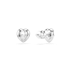 Thumbnail Image 4 of Swarovski x Ariana Grande Silver Tone & Crystal Heart Shaped Stud Earrings