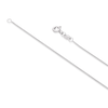 Thumbnail Image 2 of 9ct White Gold 18&quot; 0.59ct Diamond Open Circle Pendant Necklace