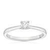 Thumbnail Image 1 of The Diamond Story Platinum 0.25ct Diamond Solitaire Ring