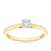 Thumbnail Image 1 of The Diamond Story 18ct Yellow Gold 0.25ct Diamond Solitaire Ring