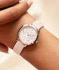 Thumbnail Image 3 of Olivia Burton Ultra Slim Honeycomb 28mm Primrose Leather Strap Watch