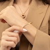 Thumbnail Image 4 of BOSS Live Ladies' Gold IP Logo Bangle